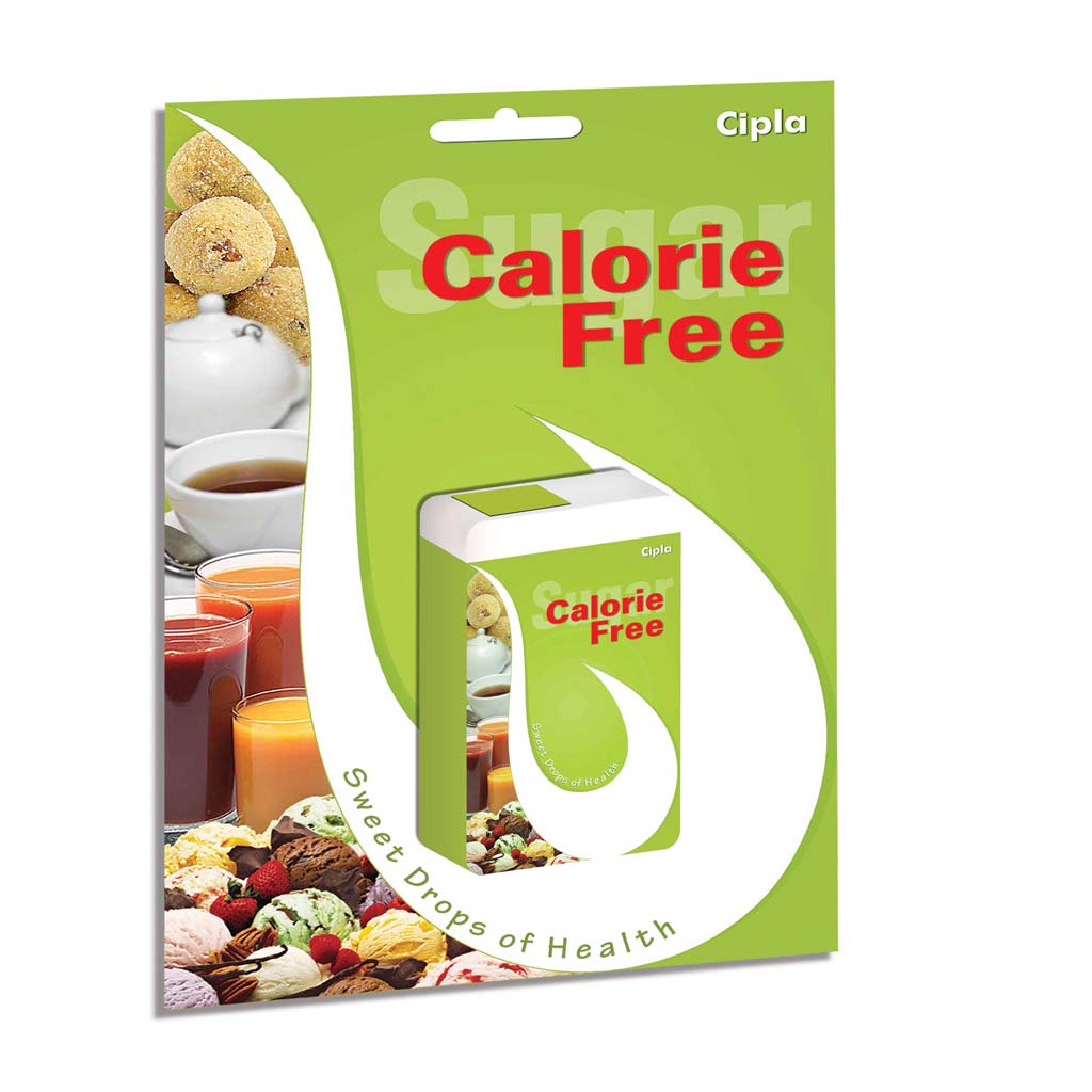 Calorie Free- Dispenser Card Green