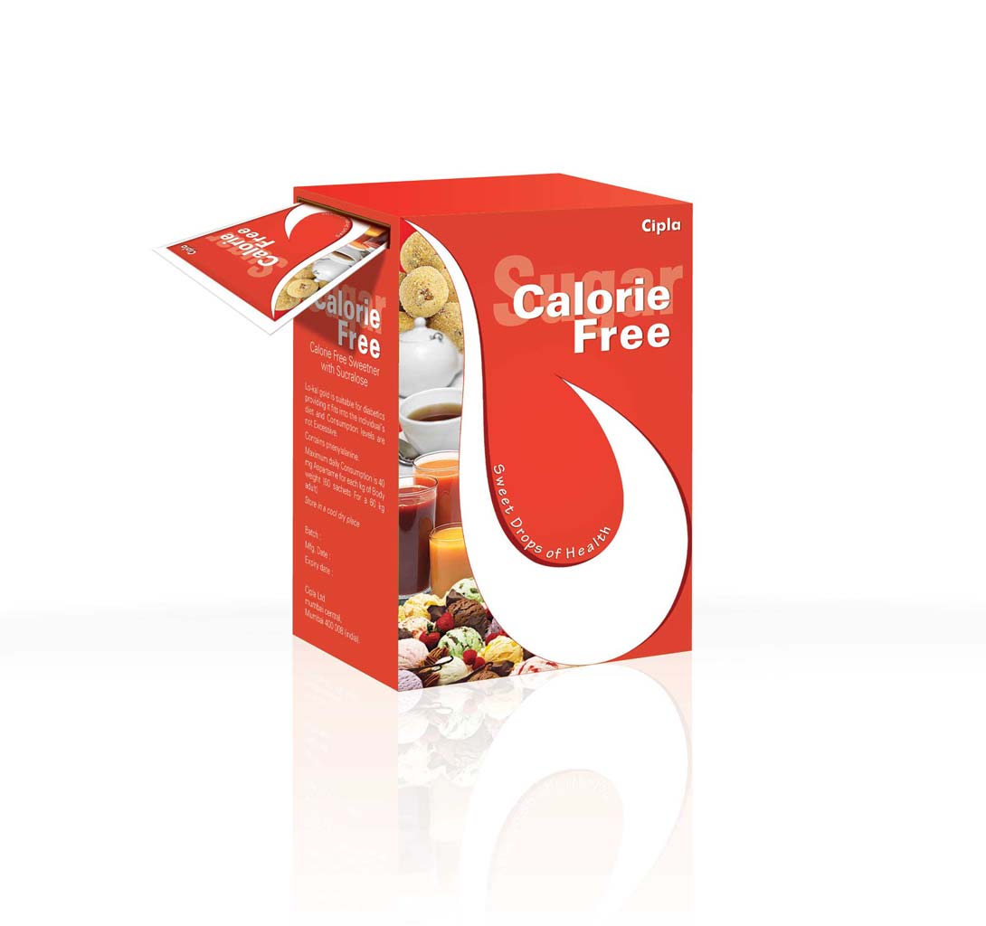 Calorie Free- sachet box Red