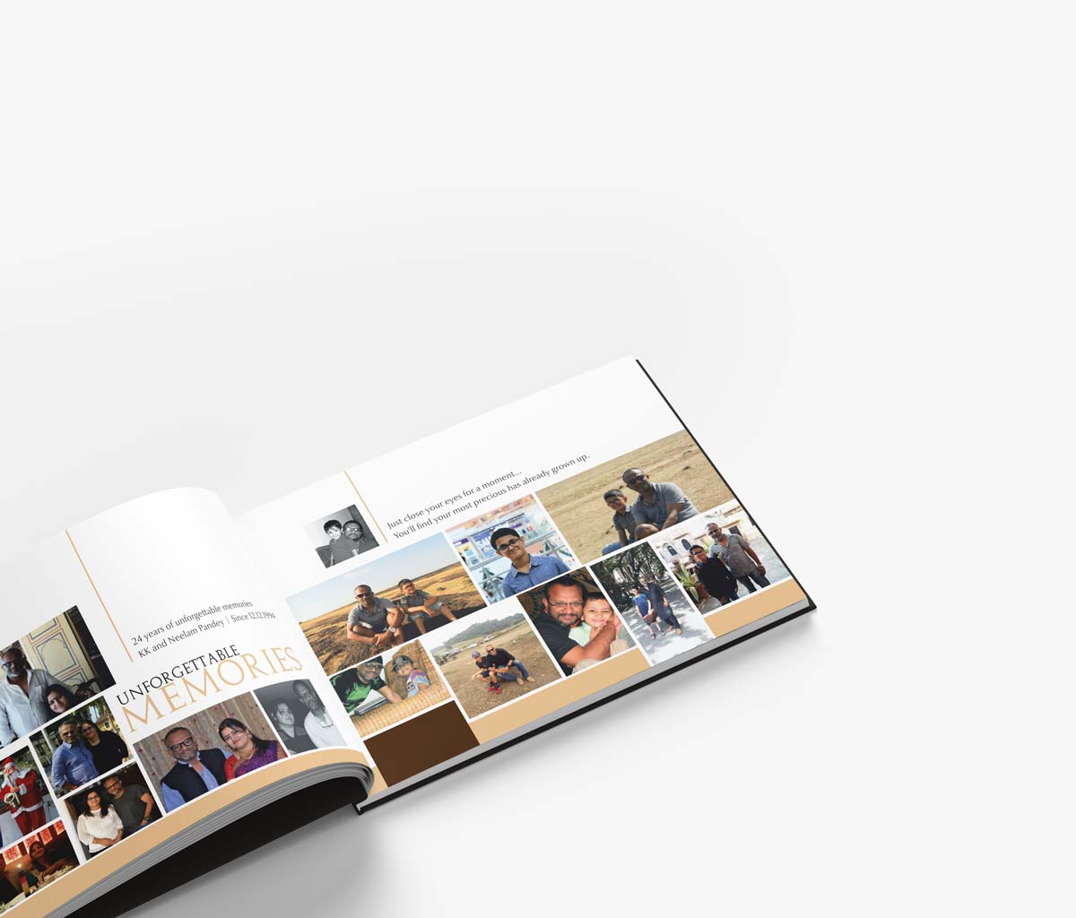 Coffee Table Book- Happy Memories (zoom)