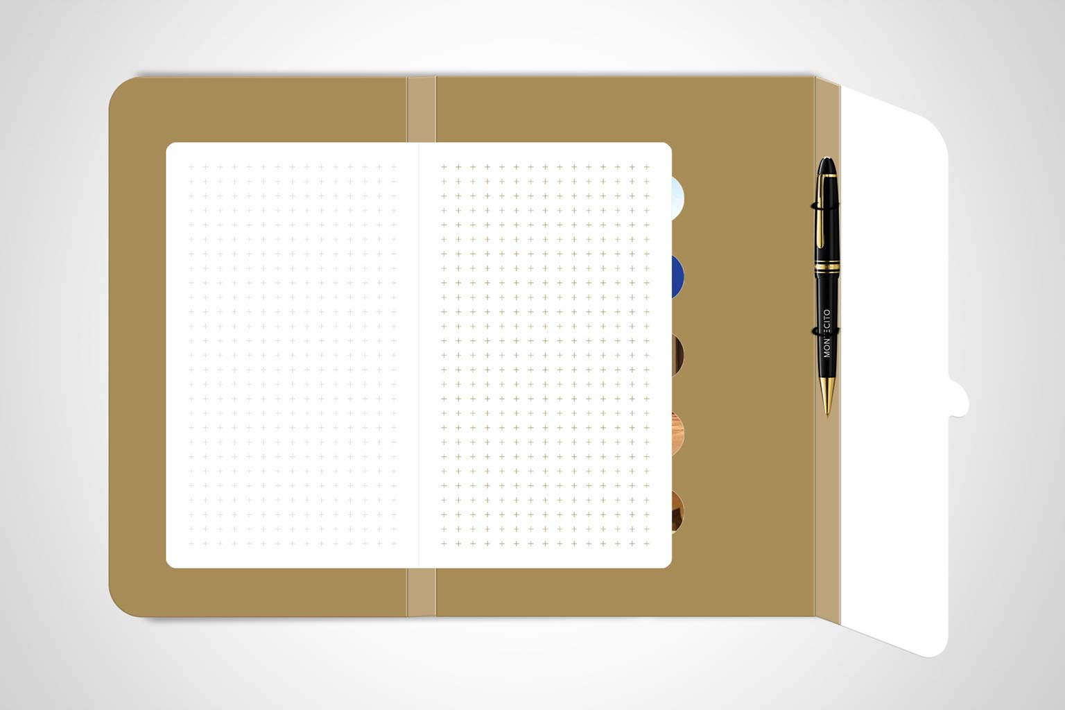 Starry starry lines in the organiser cum diary for marketing unit