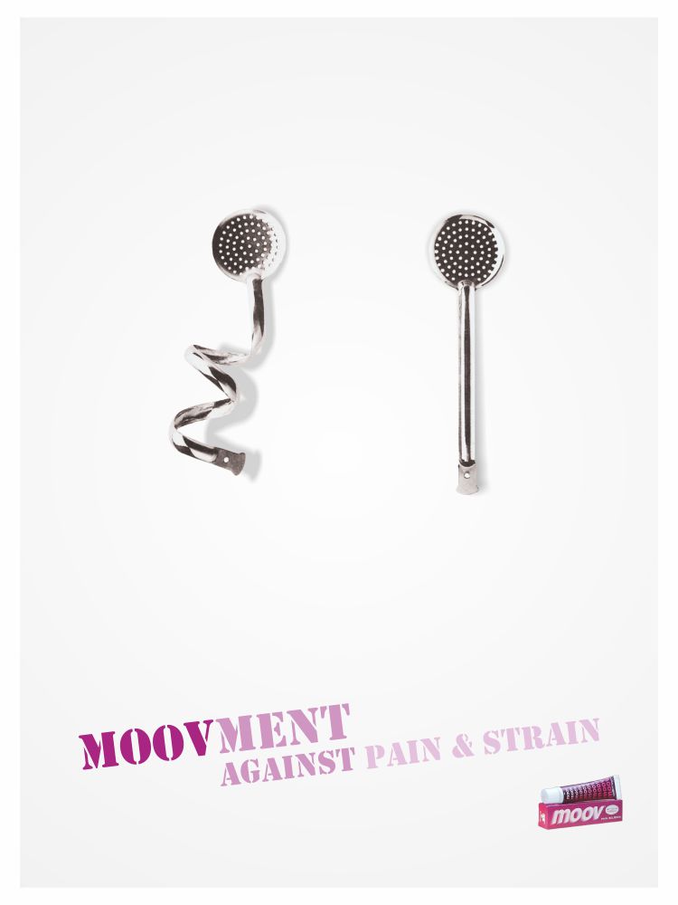 Moovment against pain & strain- housewife
