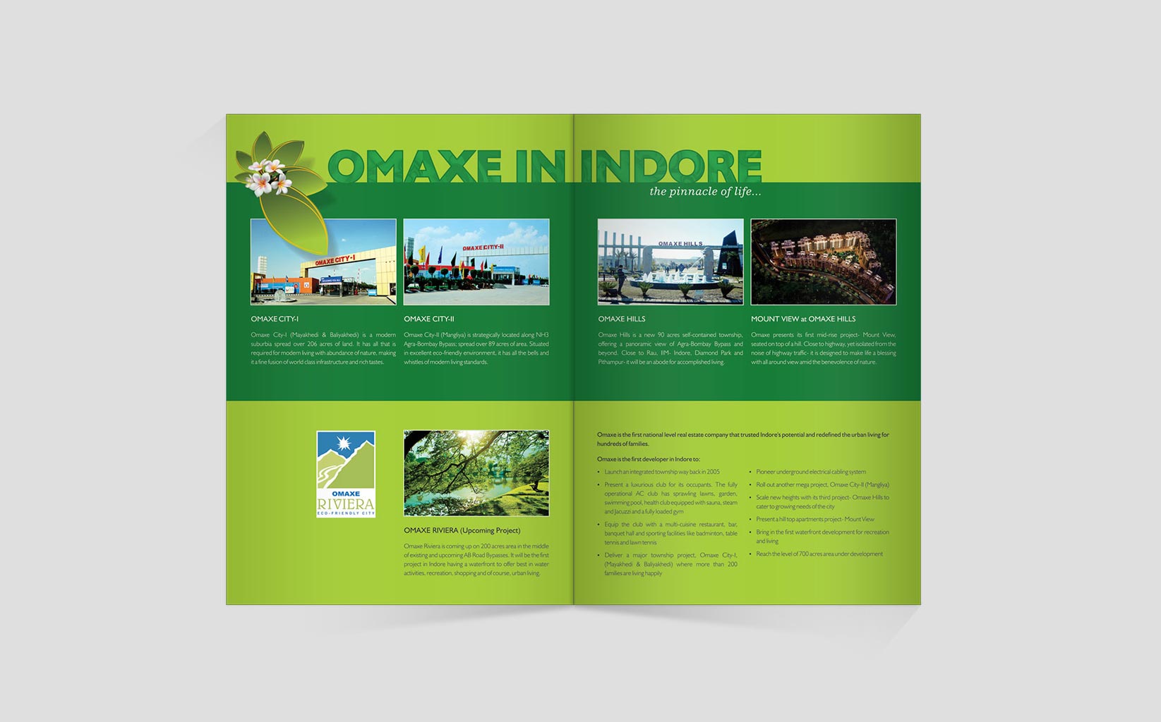 Omaxe City-I - Life blooms here, now and forever... page No. 12 and 13