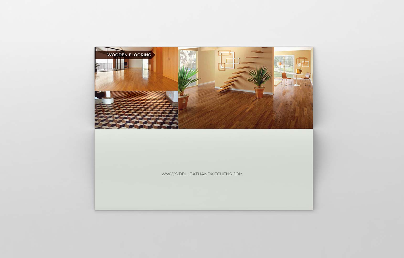 Brochure for Siddhi Bathroom & Kitchen- one of the product page (zoom)